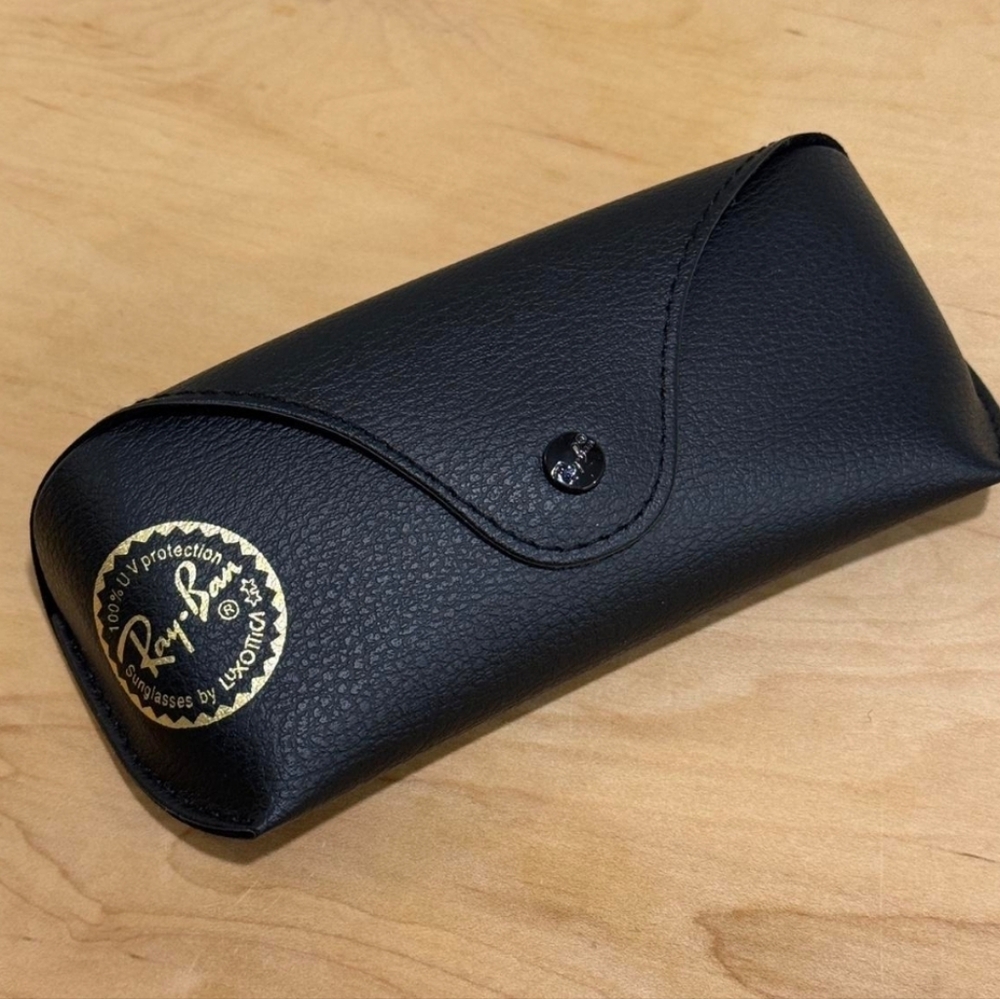 Ray-Ban Black Leather Case